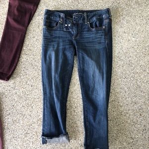 American Eagle Denim Capris. Size 8.